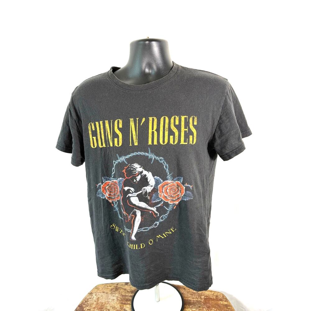 Guns N’ Roses Sweet Child O’ Mine T-Shirt Black Size L
